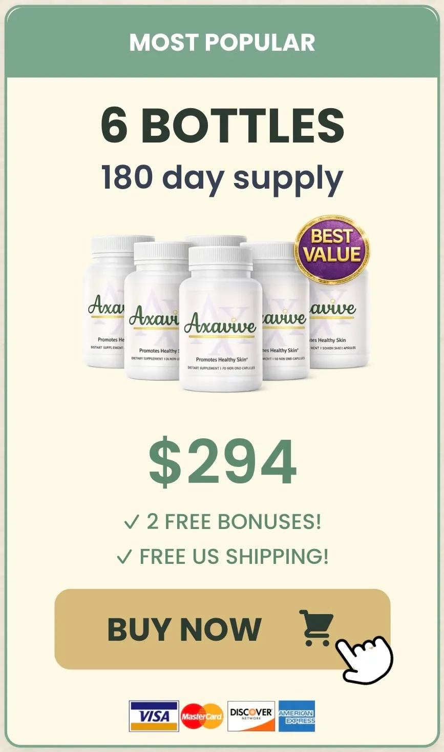 Axavive Pricing