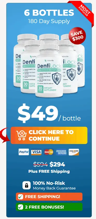 DentiLock Pricing