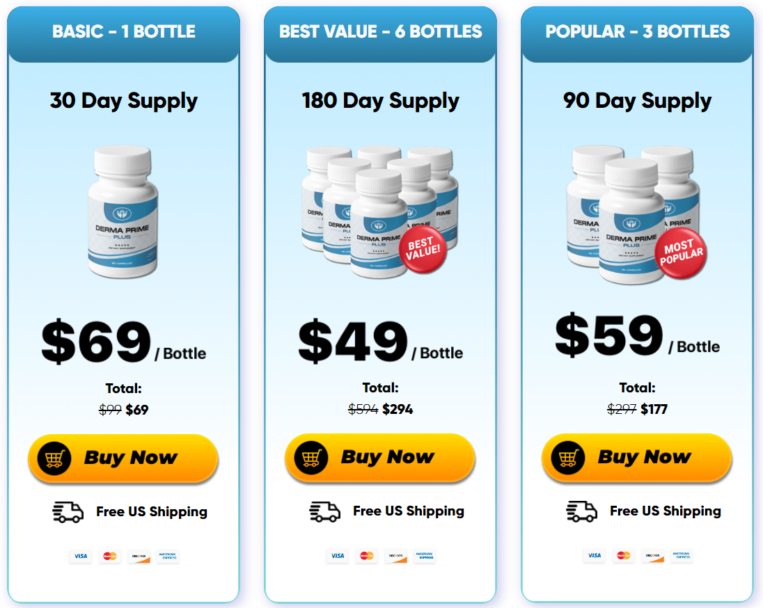 Derma Prime Plus Pricing